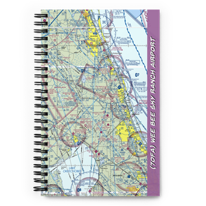 Wee Bee Sky Ranch Airport (70FA) VFR Sectional Notebook