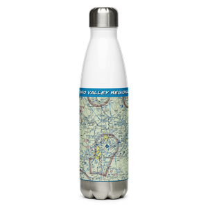 Mid Ohio Valley Regional Airport (PKB) VFR Sectional Water Bottle