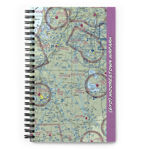 Moorestown Airpark (6Y0) VFR Sectional Notebook