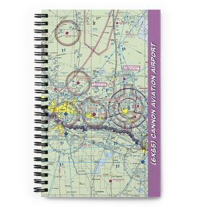 Cannon Aviation Airport (6XS5) VFR Sectional Notebook