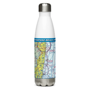 Pompano Beach Airpark (PMP) VFR Sectional Water Bottle