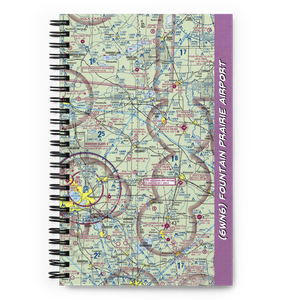 Fountain Prairie Airport (6WN6) VFR Sectional Notebook