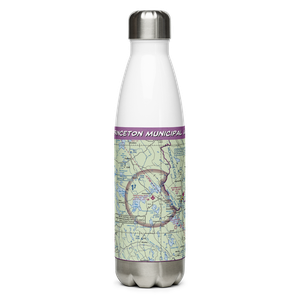 Princeton Municipal Airport (PNN) VFR Sectional Water Bottle