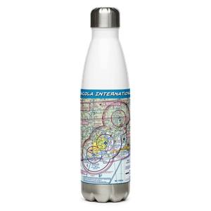 Pensacola International Airport (PNS) VFR Sectional Water Bottle