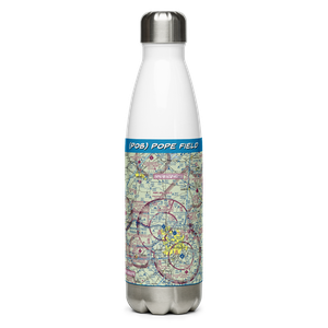 Pope Field (POB) VFR Sectional Water Bottle