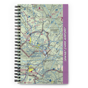 Carr Airport (6WA6) VFR Sectional Notebook
