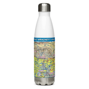 Brackett Field (POC) VFR Sectional Water Bottle