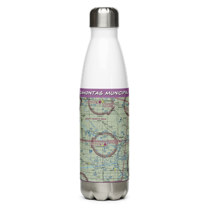 Pocahontas Municipal Airport (POH) VFR Sectional Water Bottle