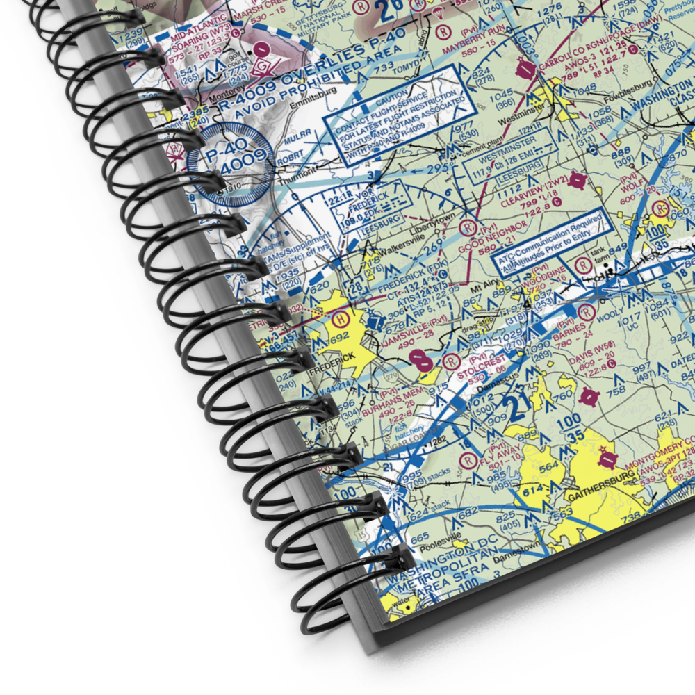 Hanover Airport (6W6) VFR Sectional Notebook 