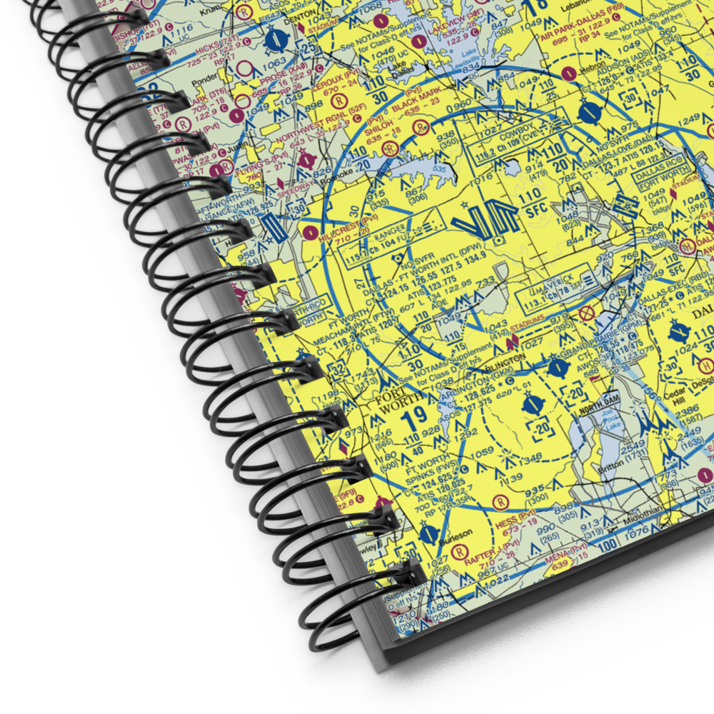 Drewery Airport (6TX3) VFR Sectional Notebook 