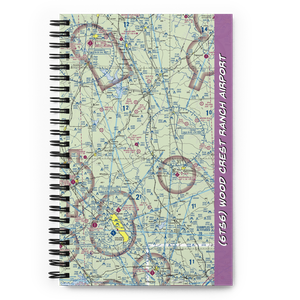 Wood Crest Ranch Airport (6TS6) VFR Sectional Notebook