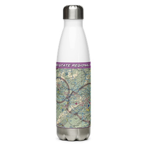 Mid-State Regional Airport (PSB) VFR Sectional Water Bottle