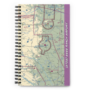 6666 Ranch Airport (6TE6) VFR Sectional Notebook