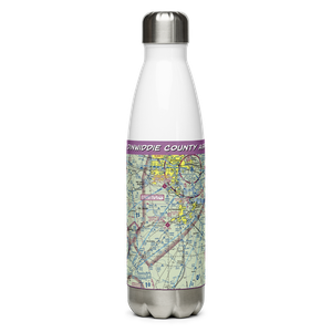 Dinwiddie County Airport (PTB) VFR Sectional Water Bottle