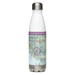 Harry P Williams Memorial Airport (PTN) VFR Sectional Water Bottle