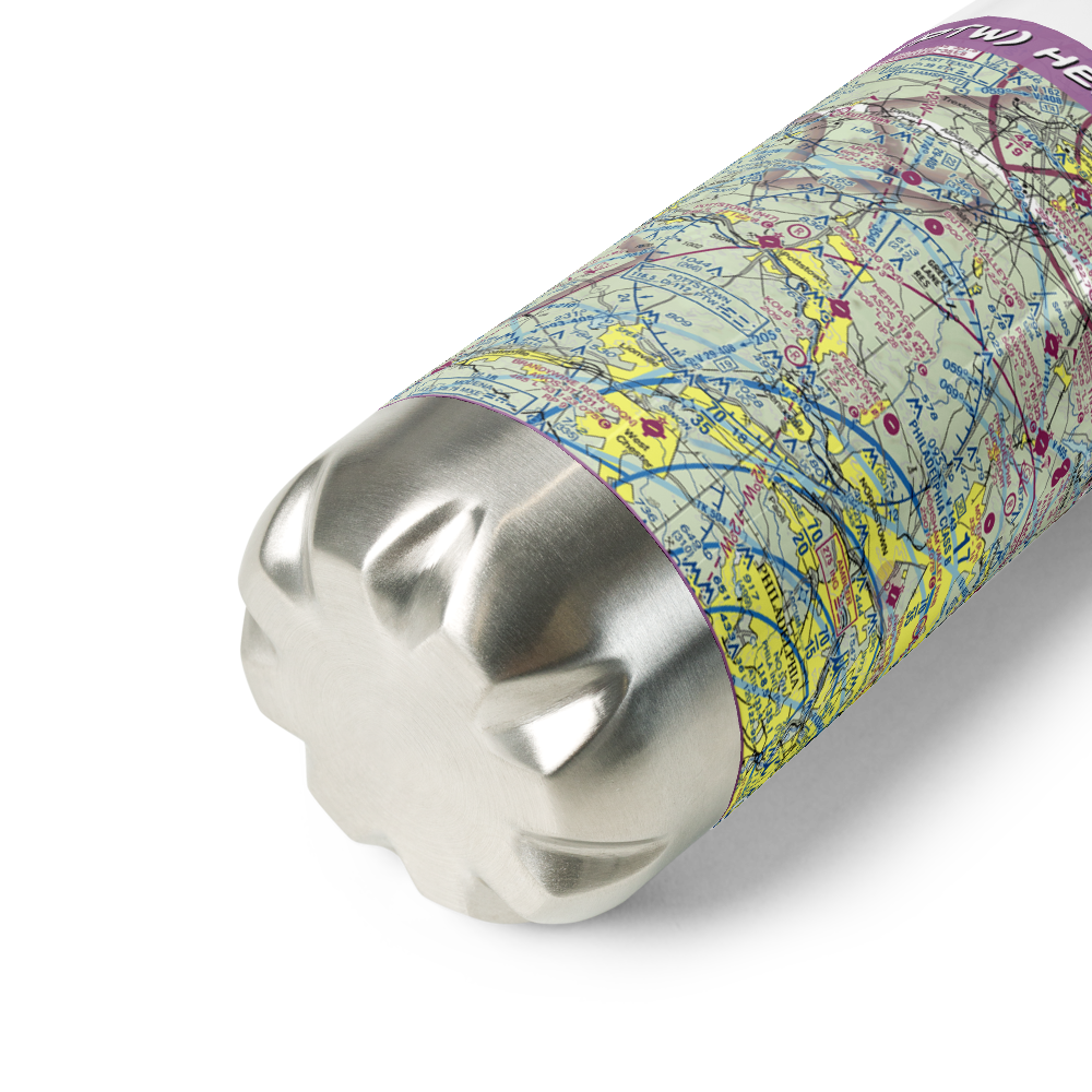 Heritage Field (PTW) VFR Sectional Water Bottle 