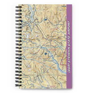 Stehekin State Airport (6S9) VFR Sectional Notebook