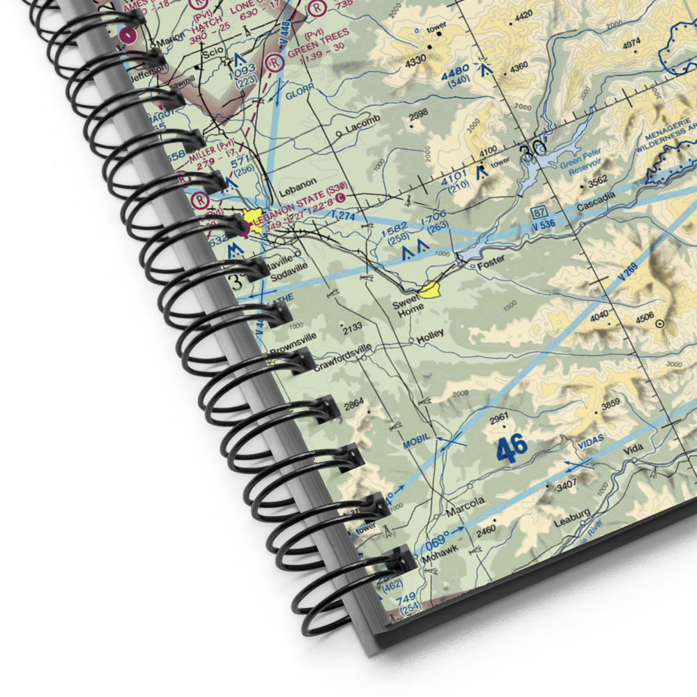 Davis Airport (6S4) VFR Sectional Notebook 