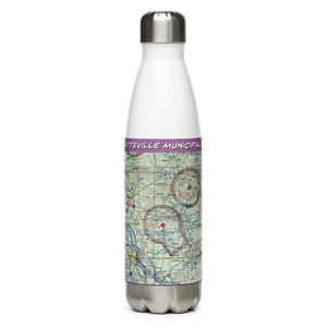 Platteville Municipal Airport (PVB) VFR Sectional Water Bottle