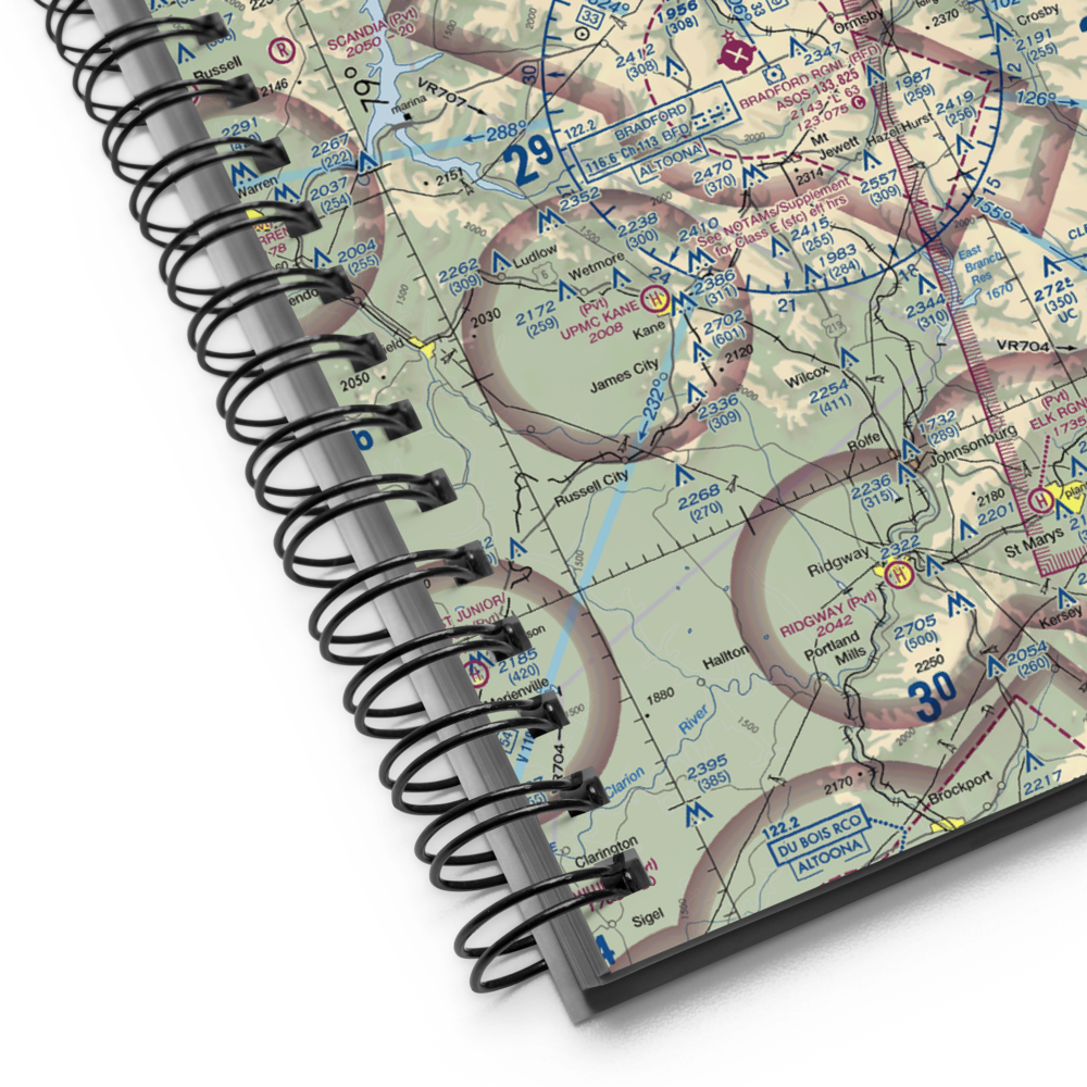 Sam's Field (6PN5) VFR Sectional Notebook 