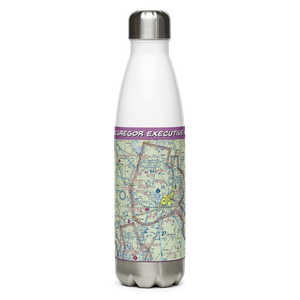 McGregor Executive Airport (PWG) VFR Sectional Water Bottle