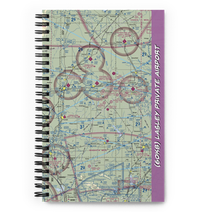 Lasley Private Airport (6OK8) VFR Sectional Notebook