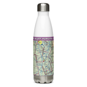 Red Bluff Municipal Airport (RBL) VFR Sectional Water Bottle