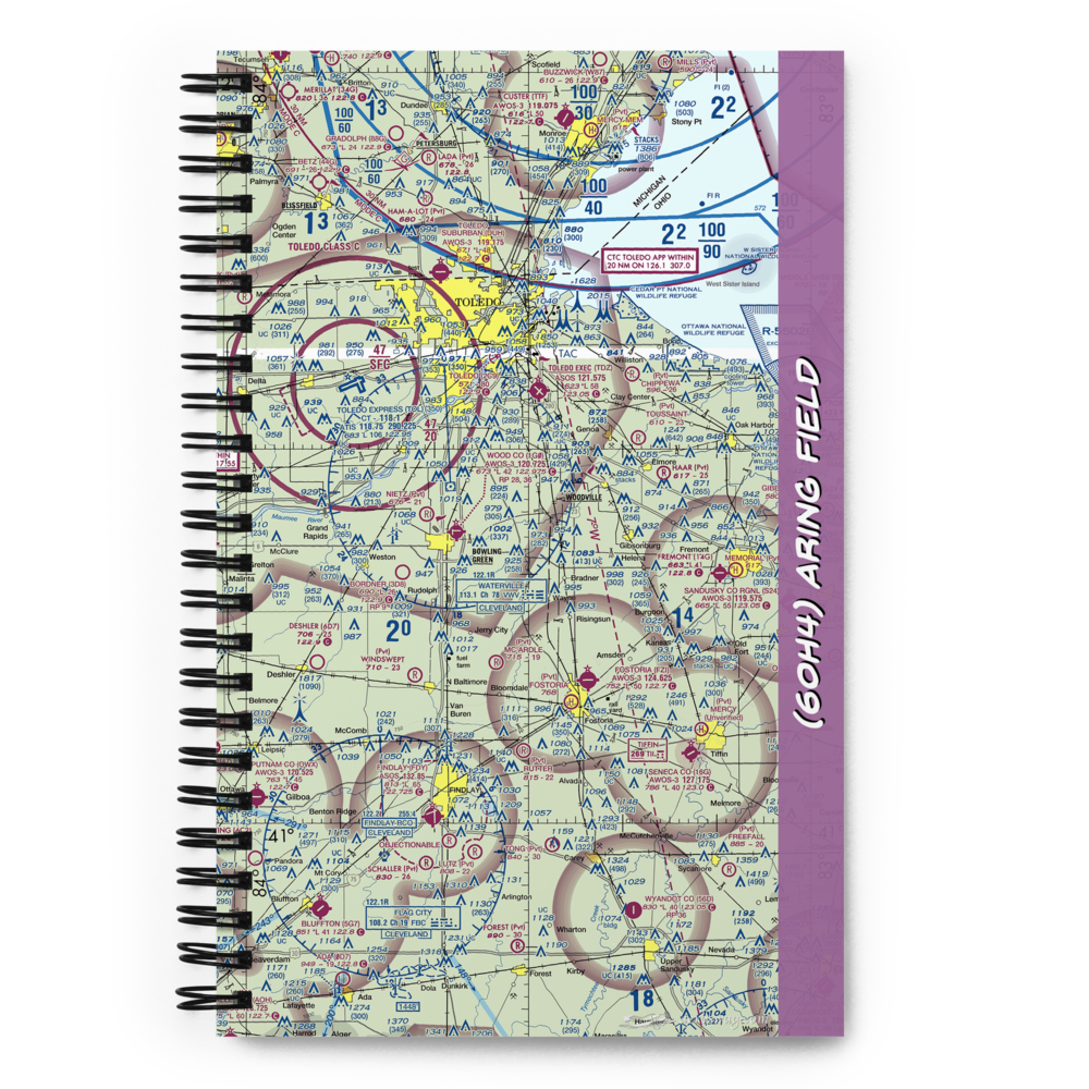 Aring Field (6OH4) VFR Sectional Notebook 