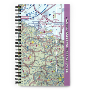 Missler-Bellevue Airport (6OH1) VFR Sectional Notebook