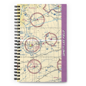 Lee Field (6NE7) VFR Sectional Notebook