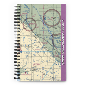 Skinningsrud Airport (6ND9) VFR Sectional Notebook