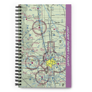 Lisburg Airport (6ND3) VFR Sectional Notebook