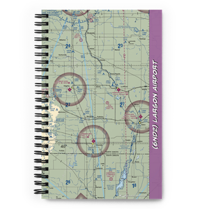 Larson Airport (6ND2) VFR Sectional Notebook
