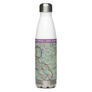 Rice Lake Airport (KRIE) VFR Sectional Water Bottle
