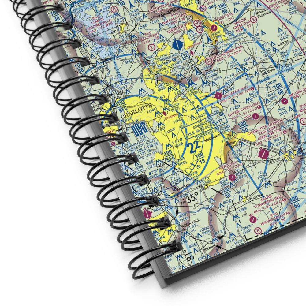 Wilhelm Airport (6NC2) VFR Sectional Notebook 
