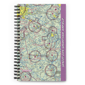 Cox-Grantham Airfield (6NC0) VFR Sectional Notebook