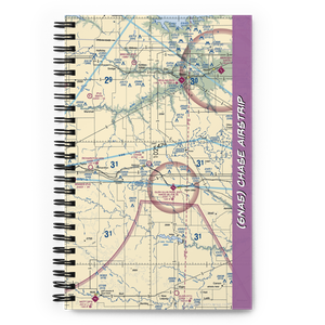 Chase Airstrip (6NA5) VFR Sectional Notebook