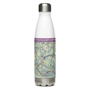 Richland Airport (RLD) VFR Sectional Water Bottle