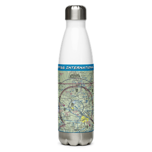 Griffiss International Airport (RME) VFR Sectional Water Bottle