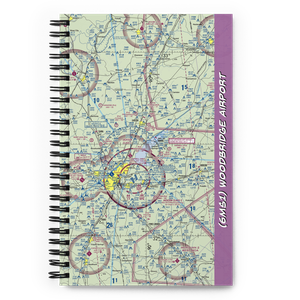 Woodbridge Airport (6MS1) VFR Sectional Notebook