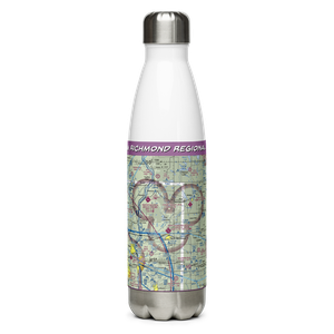 New Richmond Regional Airport (RNH) VFR Sectional Water Bottle