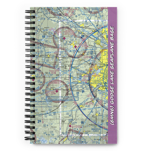 Goose Lake Seaplane Base (6MN6) VFR Sectional Notebook