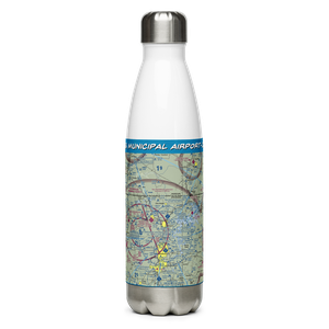 Rogers Municipal Airport-Carter Field (ROG) VFR Sectional Water Bottle