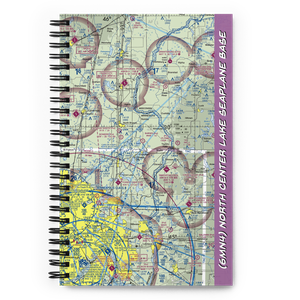 North Center Lake Seaplane Base (6MN4) VFR Sectional Notebook
