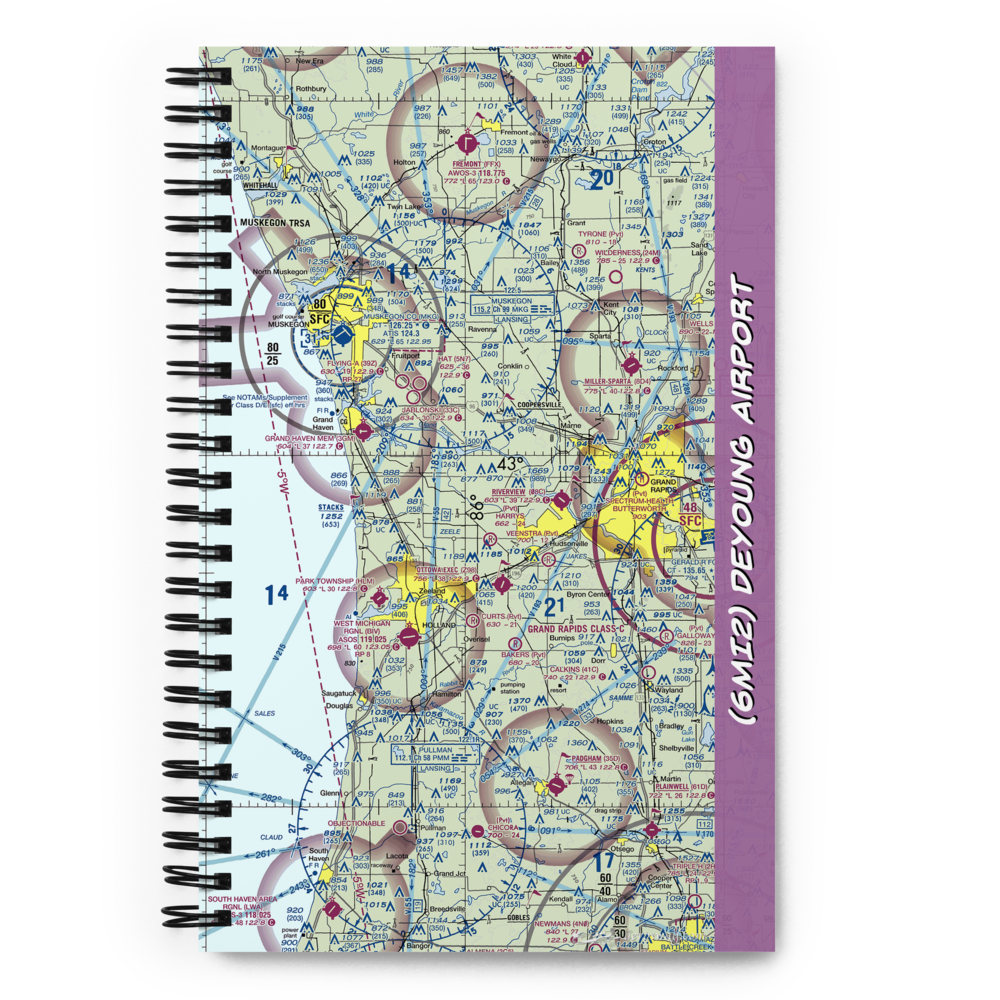 Deyoung Airport (6MI2) VFR Sectional Notebook 