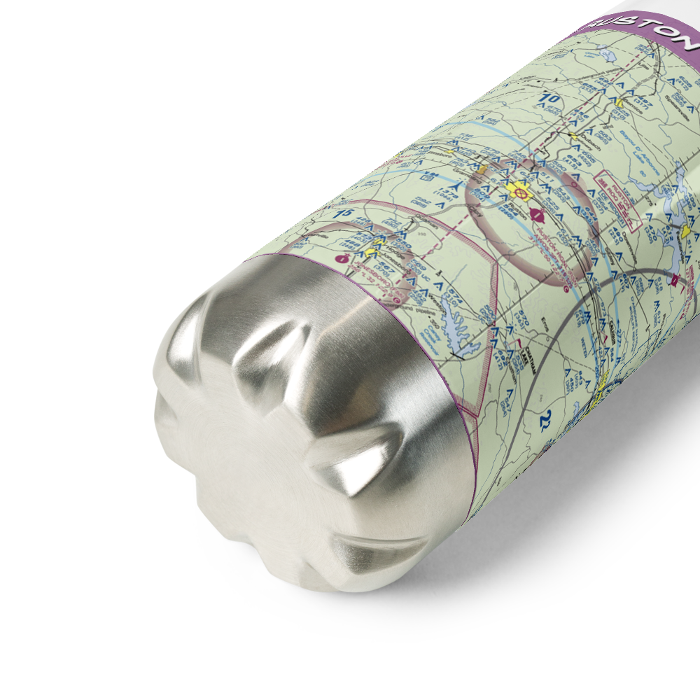 Ruston Regional Airport (RSN) VFR Sectional Water Bottle 