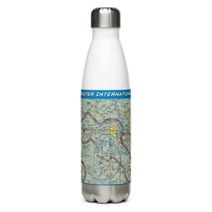 Rochester International Airport (RST) VFR Sectional Water Bottle