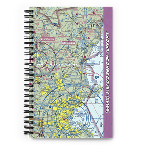 Meadowbrook Airport (6MA2) VFR Sectional Notebook