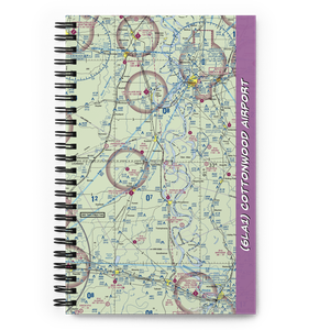 Cottonwood Airport (6LA1) VFR Sectional Notebook