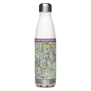 Albany Municipal Airport (S12) VFR Sectional Water Bottle